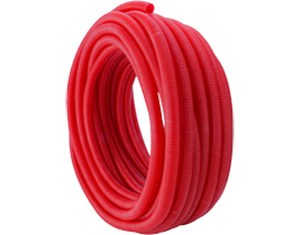 550-S12H 1/2” x 100-ft. (coil) red sleeving Corrugated Sleeving