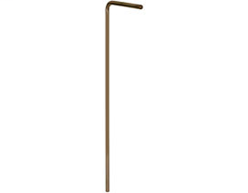 608-L2308 1/2" male sweat Ă— stub out elbow Sweat Shower Riser Fitting