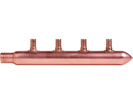 672X0490 PowerPEX® BranchMaster™ 3/4" F1807 PEX × Spin Closed Trunk Standard