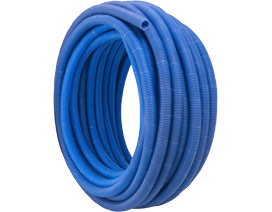 550-S12C 1/2” x 100-ft. (coil) blue sleeving Corrugated Sleeving