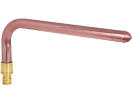 630WG248 1/2" F1960 PowerPEX® ASTM F1960 No Lead Stub Out Elbow Standard