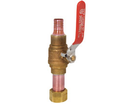 633X306FP PowerPEX® ASTM F1807 Water Heater Connector FIP-Swivel Straight