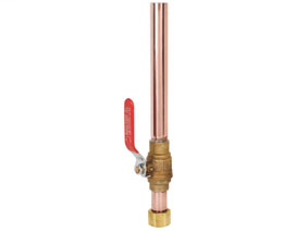 633-G4312FP 1" FIP swivel x 3/4" copper Sweat Water Heater Connectors FIP-Swivel Straight