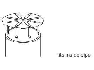 847-3 fits 3" pipe Gripper™