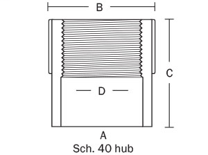 842-73P Standard Adapter