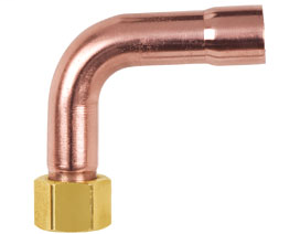 631-33F Sweat Water Heater Connectors FIP-Swivel Elbow
