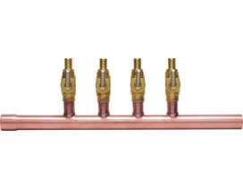 672XV3L-0431PK PowerPEX® BranchMaster™ 3/4" Male Sweat × 3/4" Female Sweat Trunk Valved
