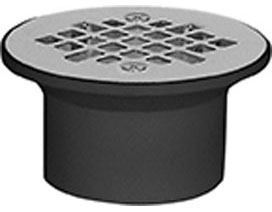 840-20A Solvent Weld Floor Drain Screw-On Stainless Steel Strainer
