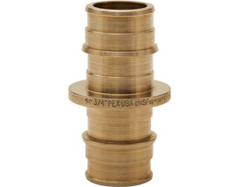 645WG3 3/4" F1960 × 3/4" F1960 PowerPEX® ASTM F1960 No Lead Brass Coupling