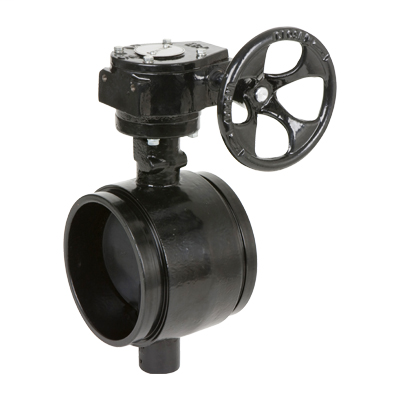 8″ 300 psi - Ductile Iron Body - Grooved End Style - Disc - EPDM Seat - - Butterfly Valve - Series 67BFVGEG