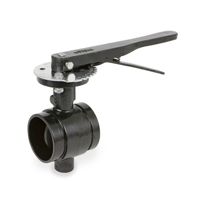 6″ 300 psi - Ductile Iron Body - Grooved End Style - Disc - NBR Seat - - Butterfly Valve - Series 67BFVGNL