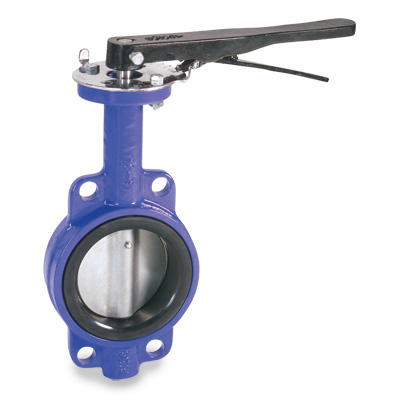 ‎5″ 200 psi - Cast Iron Body - Wafer Style–316 Stainless Steel Disc - Buna-N Seat - Gear Operated - Butterfly Valve - Series 0160