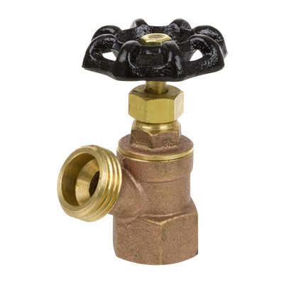 3/4″ Cast Brass 125 CWP FIP Inlet Boiler Drain with Stuffing Box - Series 102
