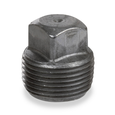 3/8″ Merchant Steel Threaded Black Square Head Plug