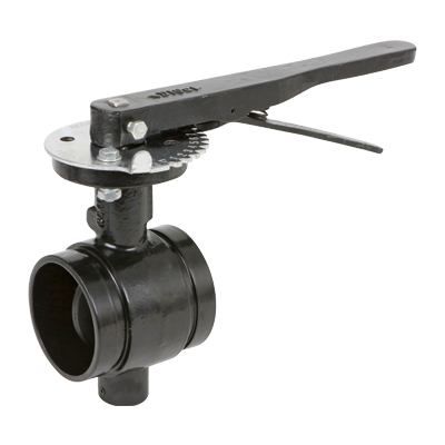 5″ 300 psi - Ductile Iron Body - Grooved End Style - Disc - EPDM Seat - - Butterfly Valve - Series 67BFVGEL