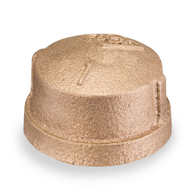 2″ Bronze 125# Threaded Cap, UL