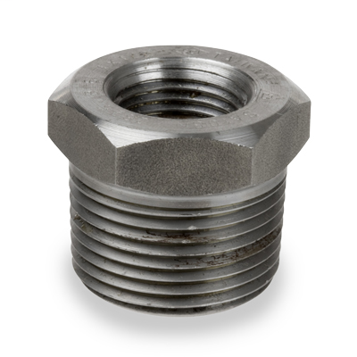 1″ × 1/8″ Forged Carbon Steel Hex Bushing Threaded