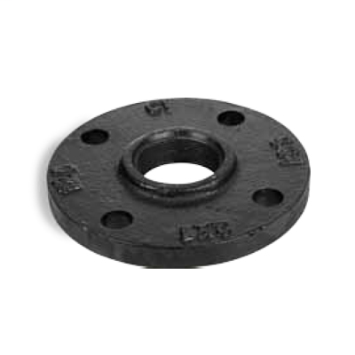 2″ × 9″ 125# Cast Iron Galvanized Reducing Companion Flange