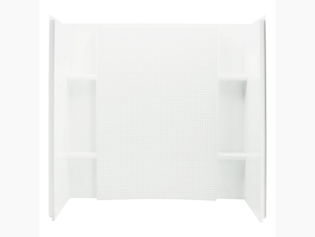Accord® Series 7115, 60” x 32” Wall Set With Aging in Place Backerboards