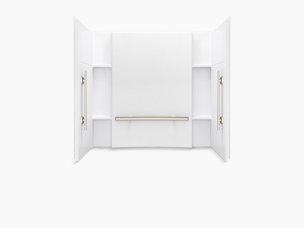 Accord® 60" wall set with Aging in Place grab bars