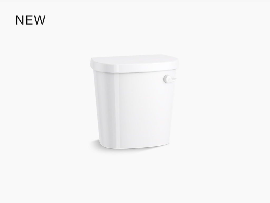 Valton™ 1.28 gpf toilet tank with right-hand lever