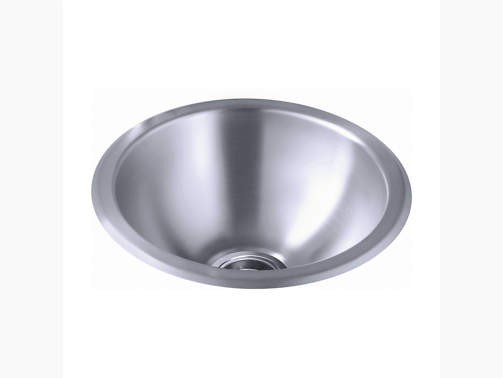 Round Drop-In/Under-Mount Bathroom Sink