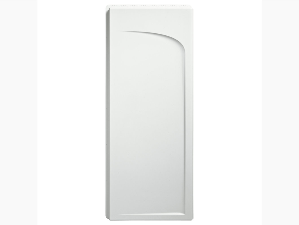 Ensemble™ 34" x 72-1/2" shower end wall set with aging in place backer boards