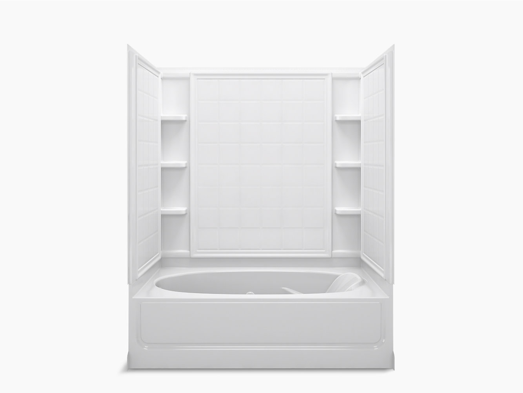 Ensemble™ Ensemble™ Series 7610, 60” x 36” Whirlpool/Shower