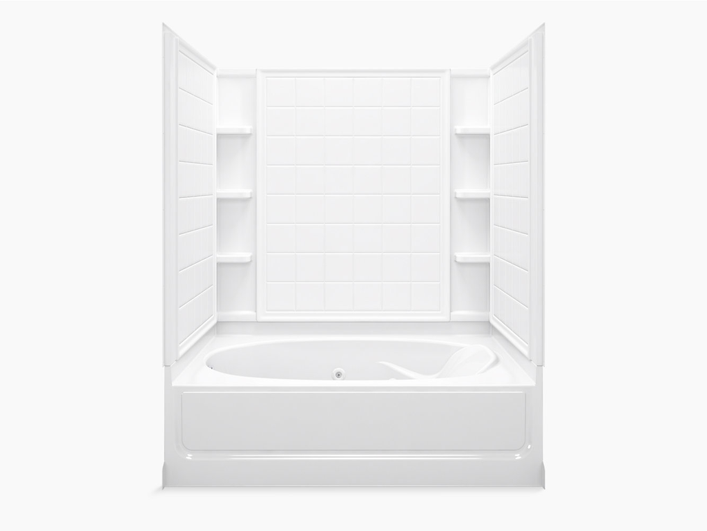 Ensemble™ Ensemble™ Series 7611, 60” x 42” Whirlpool/Shower