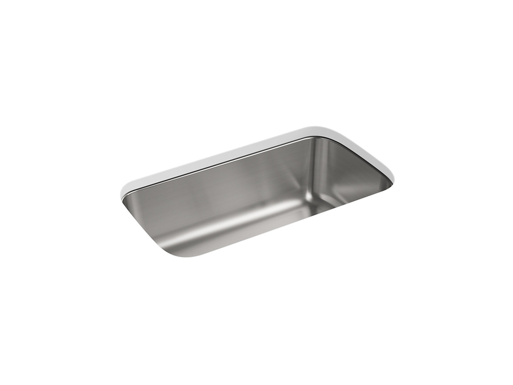 McAllister® Under-Mount Single-Bowl Kitchen Sink, 31-7/8" x 18-1/16" x 9-5/16"-40 pack