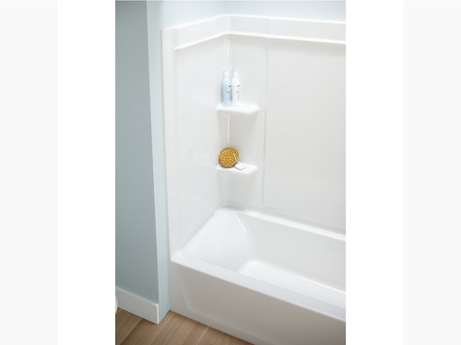 Ensemble™ Medley® Series 7137, 60” x 30- 1/4” Bath/Shower With Above-Floor Drain