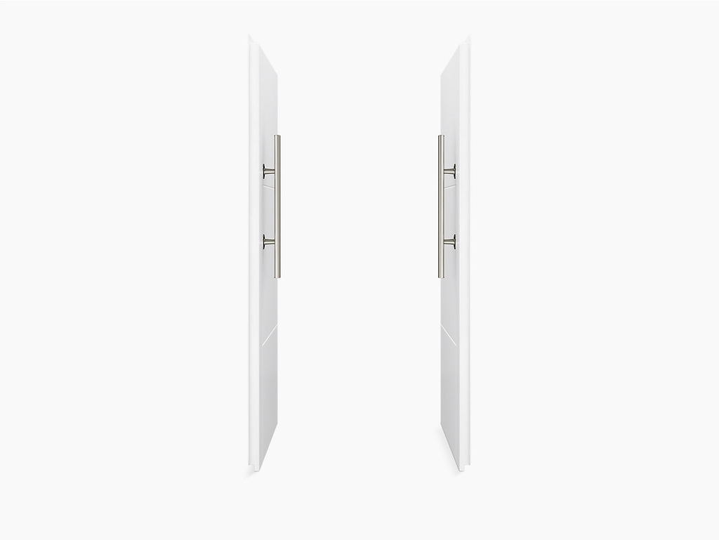 Accord® 36" end wall set with Aging in Place grab bars