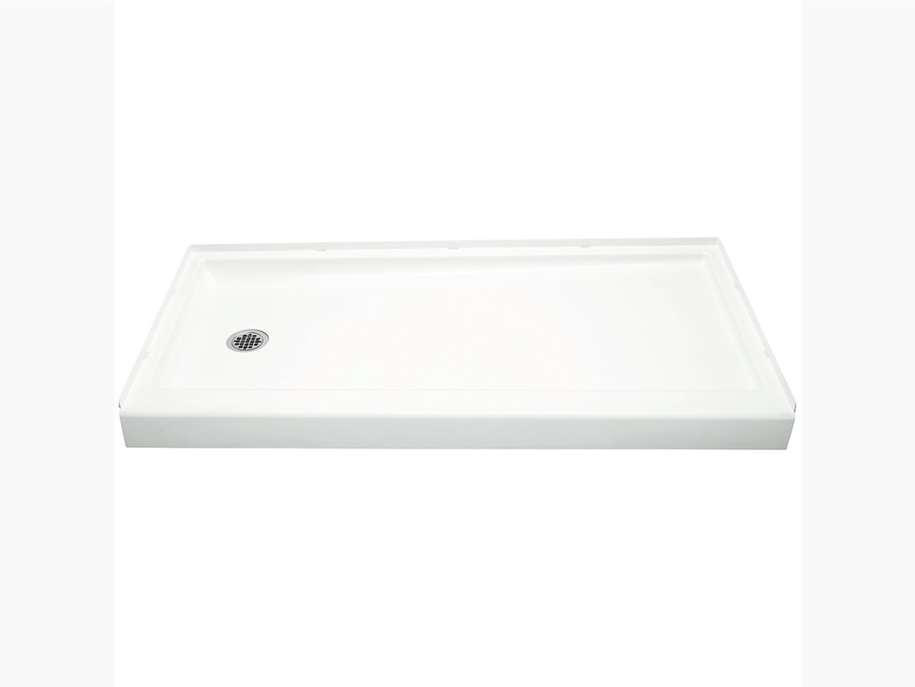 Ensemble™ Series 7217, 60" x 30" Shower Base, 6-pack
