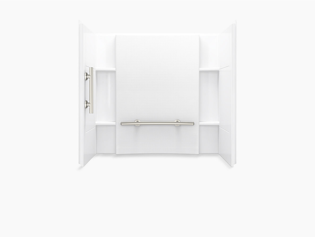 Accord® 60" wall set with Aging in Place grab bars