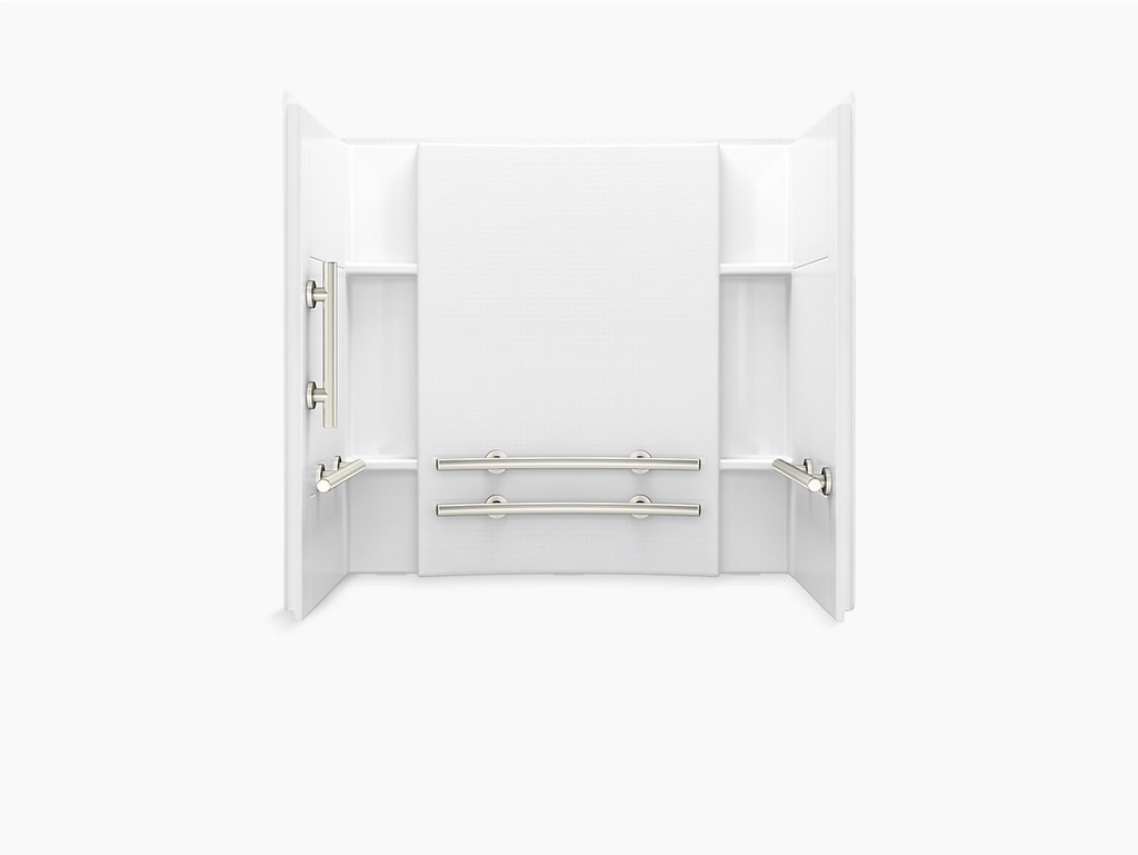 Accord® Series 7115, 60” x 32” Wall Set With Grab Bars