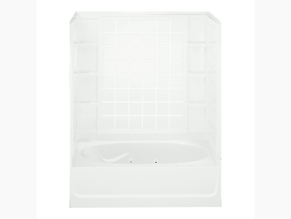 Ensemble™ Ensemble™ Series 7611, 60” x 42” Whirlpool/Shower