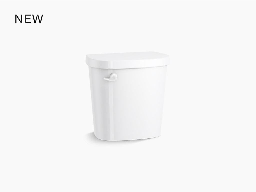 Valton™ 1.6 gpf toilet tank with left-hand lever