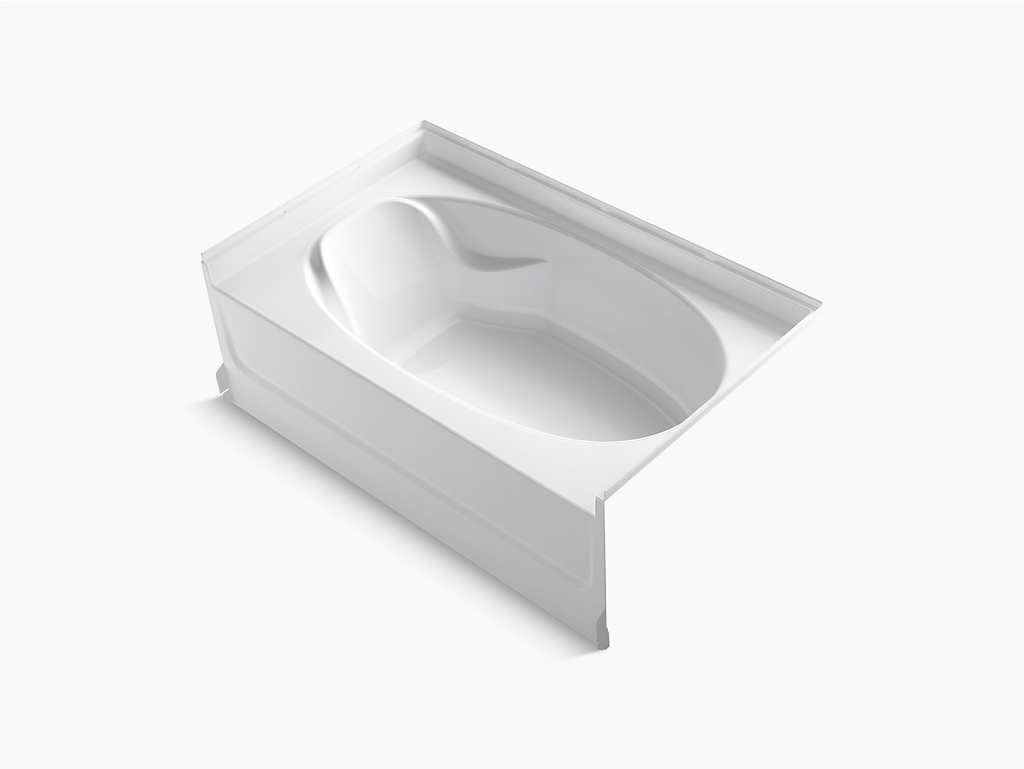 Ensemble™ Series 7110, 60” x 36” Bath With Above-Floor Drain