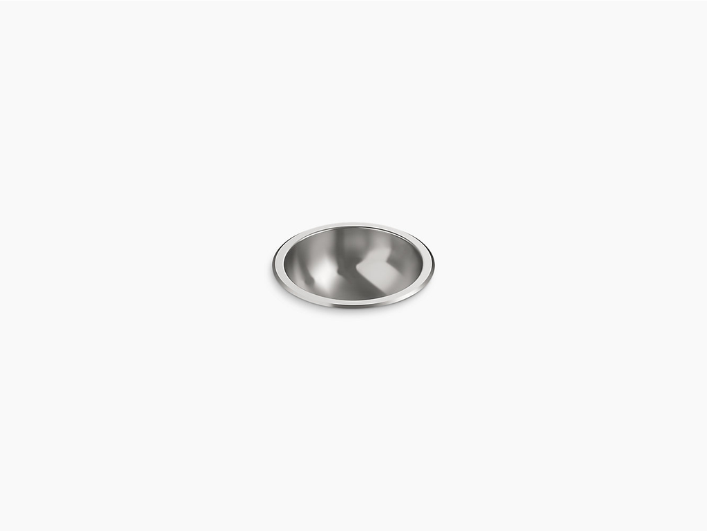 Round Drop-In/ Under-Mount Bathroom/Bar Sink