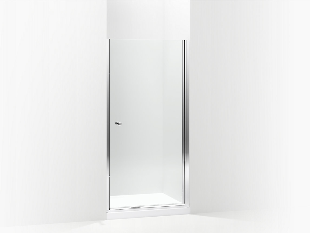 Finesse™ Swinging Shower Door Height 67", Max Opening 39"