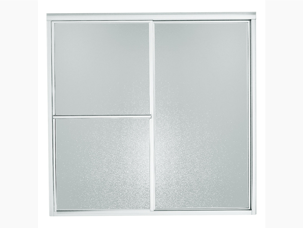 Deluxe Deluxe Framed Sliding Bath Door 51-1/4"–56-1/4" W x 55-1/4" H
