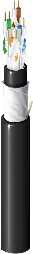 BELDEN OSP6AU 0101000 CAT6A NS OSP BLACK GEL FILLED Product image for BELDEN OSP6AU 0101000 CAT6A NS OSP BLACK GEL FILLED