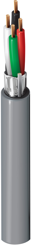 Product image for BELDEN 5202FE 0081000 16/4C (X) OAFS CMR PVC GRY (OD .214)