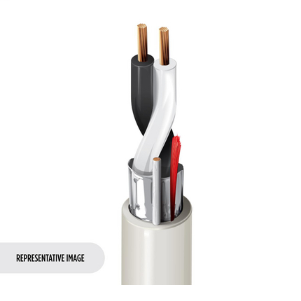 Product image for BELDEN 6500FE 877U1000 22/2 (X) OAFS 300V CMP NAT CBOX (OD .128)