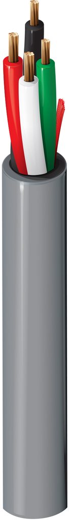 Product image for BELDEN 5502UE 008U1000 22/4C (X) NS 300V CMR GRY CBOX (OD .141)
