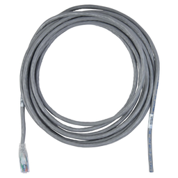 15' Network/LAN Patch Cord, Cat 6, Gray