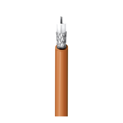 M17/94 Coaxial Cable 30 AWG, Stranded, 75 OHMS, Brown, 83264