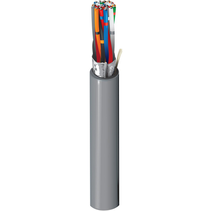 24 AWG, Multi-pair Electronic Cable, 24 Conductor, Unshielded, Gray1424A