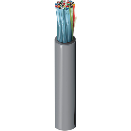 22 AWG, Multi-conductor Electronic Cable, 11 Conductor, Aluminum foil/polyester tape, Gray8775