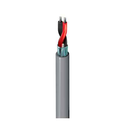 22 AWG, Multi-conductor Electronic Cable, 2 Conductor, Gray9451